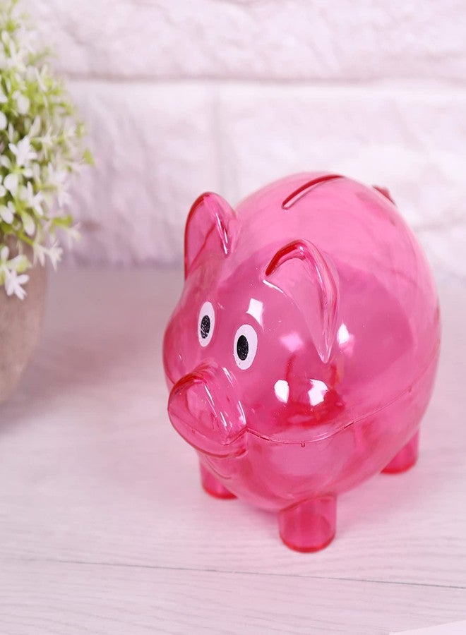 Gavigain Piggy Bank, Resin Money Bank, Children's Toy Gift Savings Jar, Bank for Girls and Boys, Practical Gifts for Birthday, Christmas, Babys Shower(Rose Pink) - Image 2
